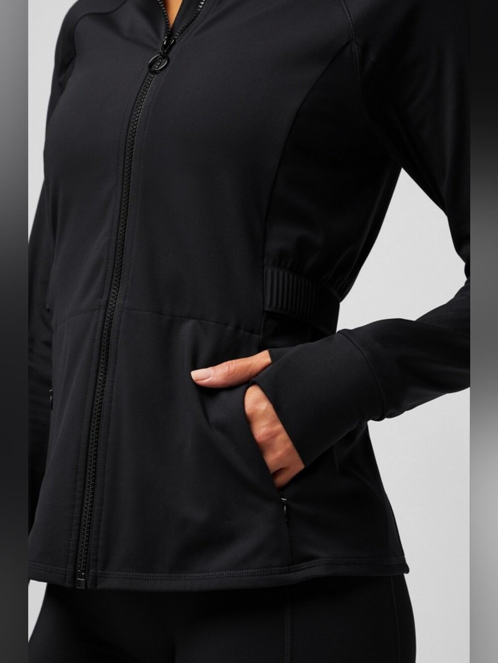 Fabletics Trinity Performance Zip-Up Activewear Jacket - Picture 4 of 7